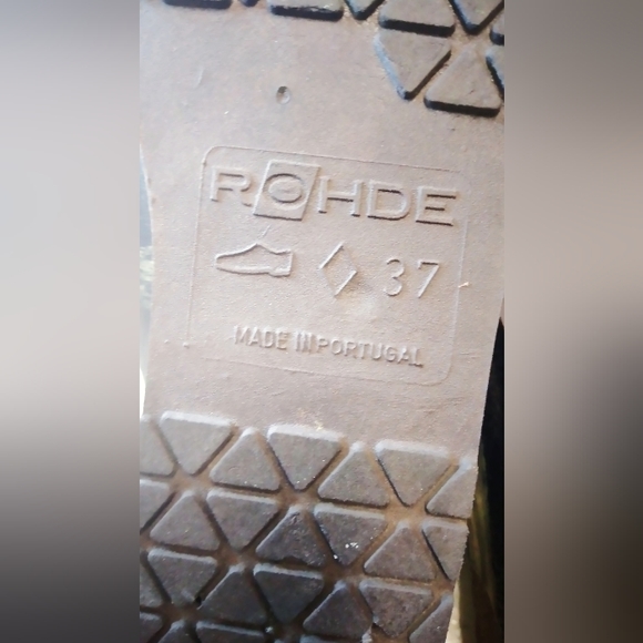 Rohde Naturform Laced Open Toe Brown Sandal Ladies EUR 37 - Made in Portugal - Picture 8 of 8